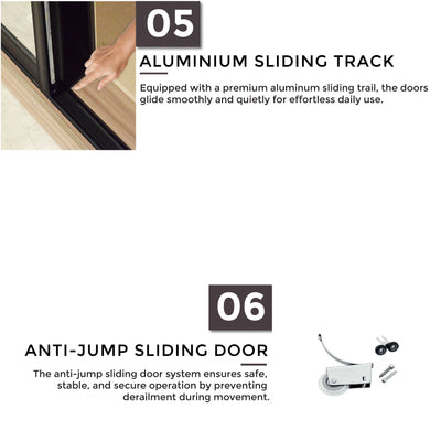 LILO 2 Sliding Door Wardrobe Td Furniture