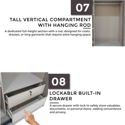 ZUNO  Modular Wardrobe Td Furniture