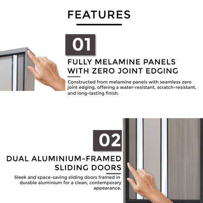 NUVORA Modular Wardrobe Td Furniture