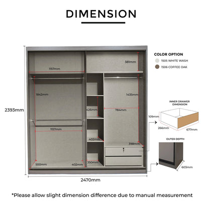 LUSTRO  Modular Wardrobe Td Furniture