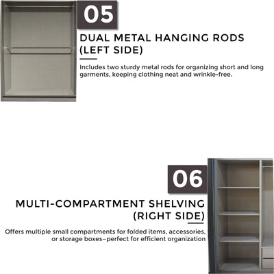 LUSTRO  Modular Wardrobe Td Furniture