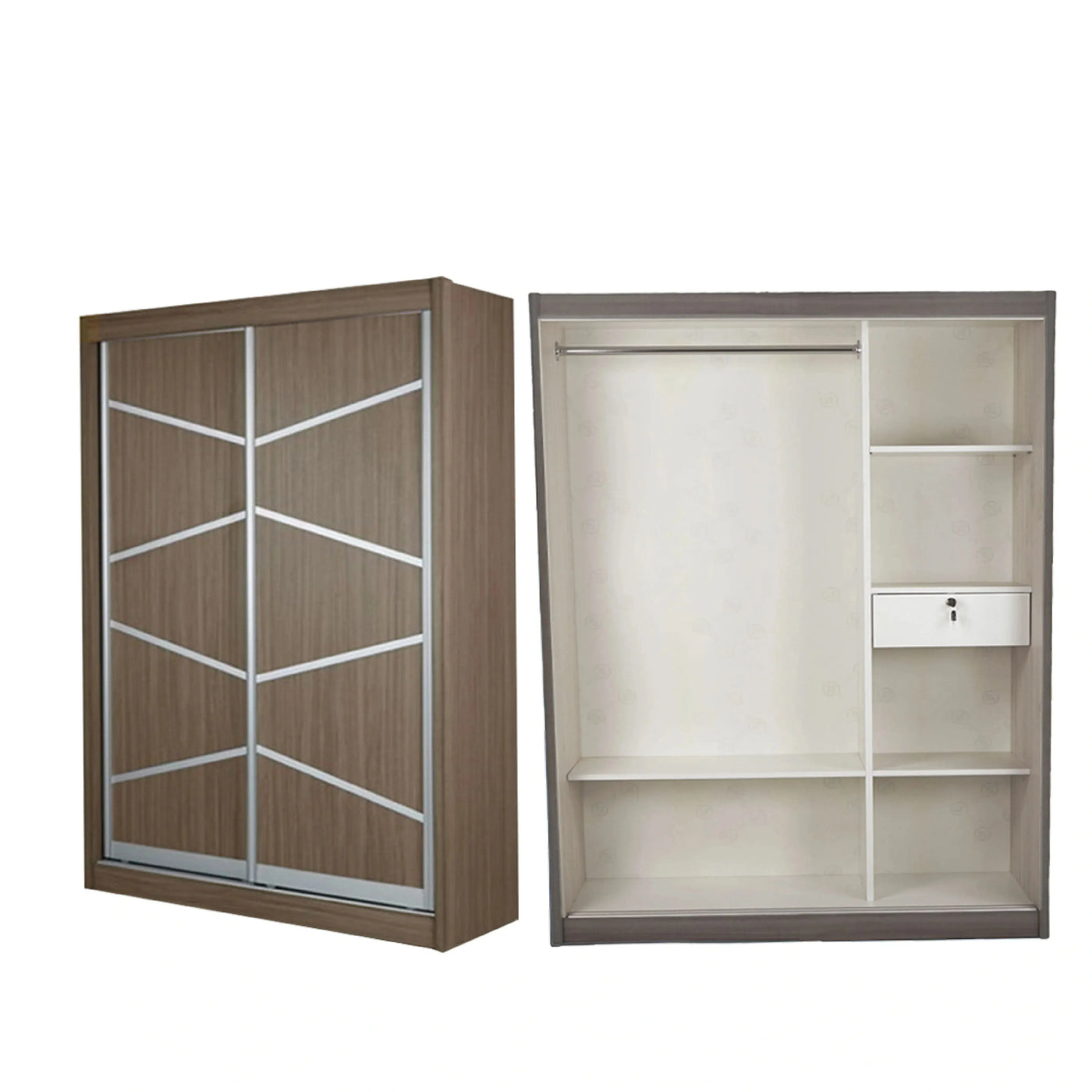 LUNA 2 Sliding Door Wardrobe Td Furniture