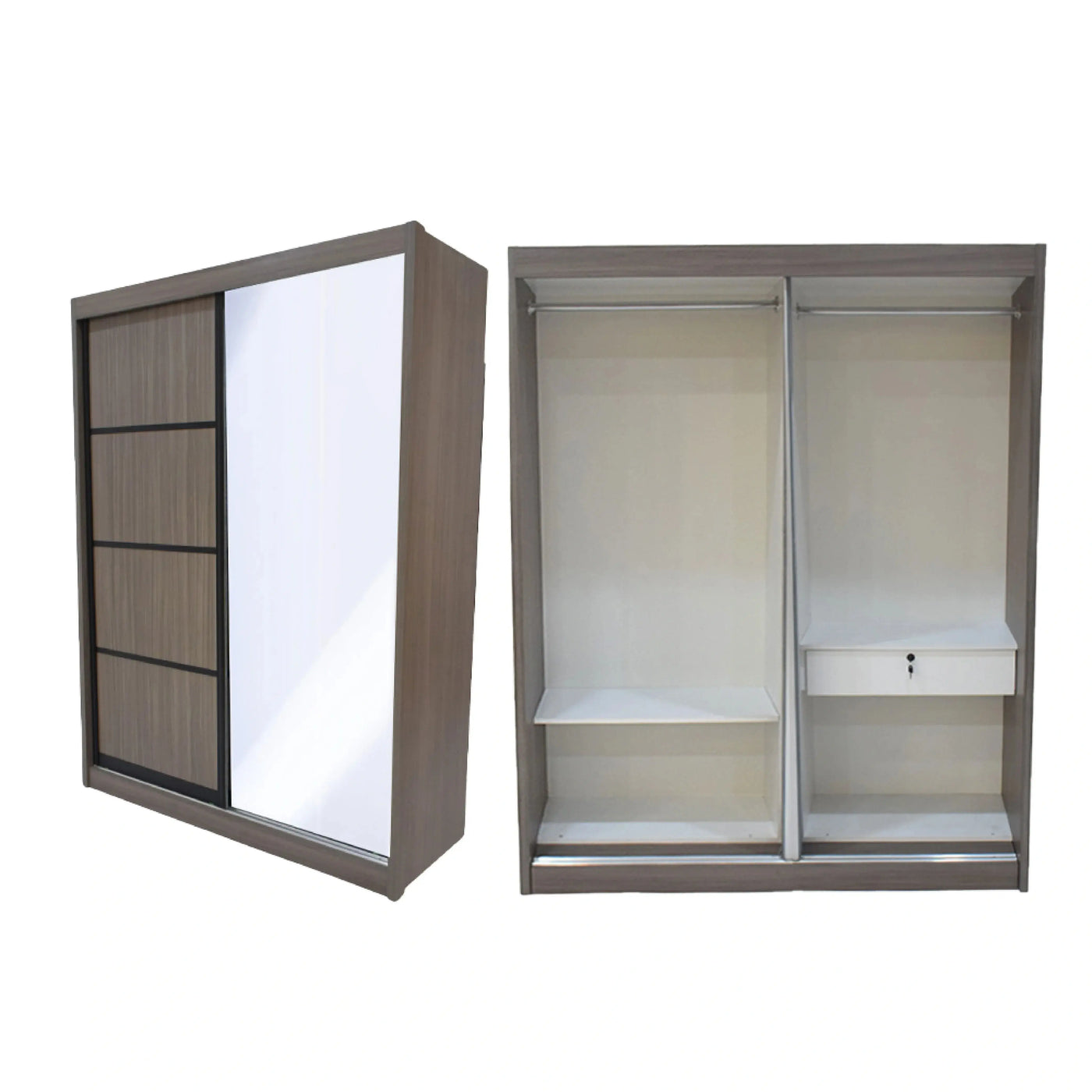 ORLIN 2 Sliding Door Wardrobe Td Furniture