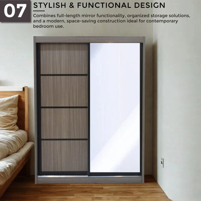 ORLIN 2 Sliding Door Wardrobe Td Furniture