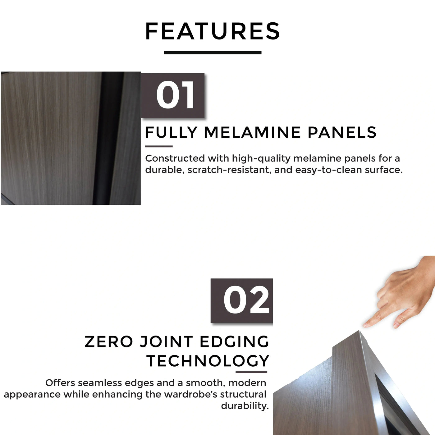 SERENE 2 Sliding Door Wardrobe Td Furniture