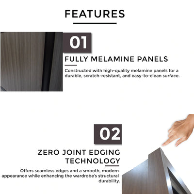 SERENE 2 Sliding Door Wardrobe Td Furniture