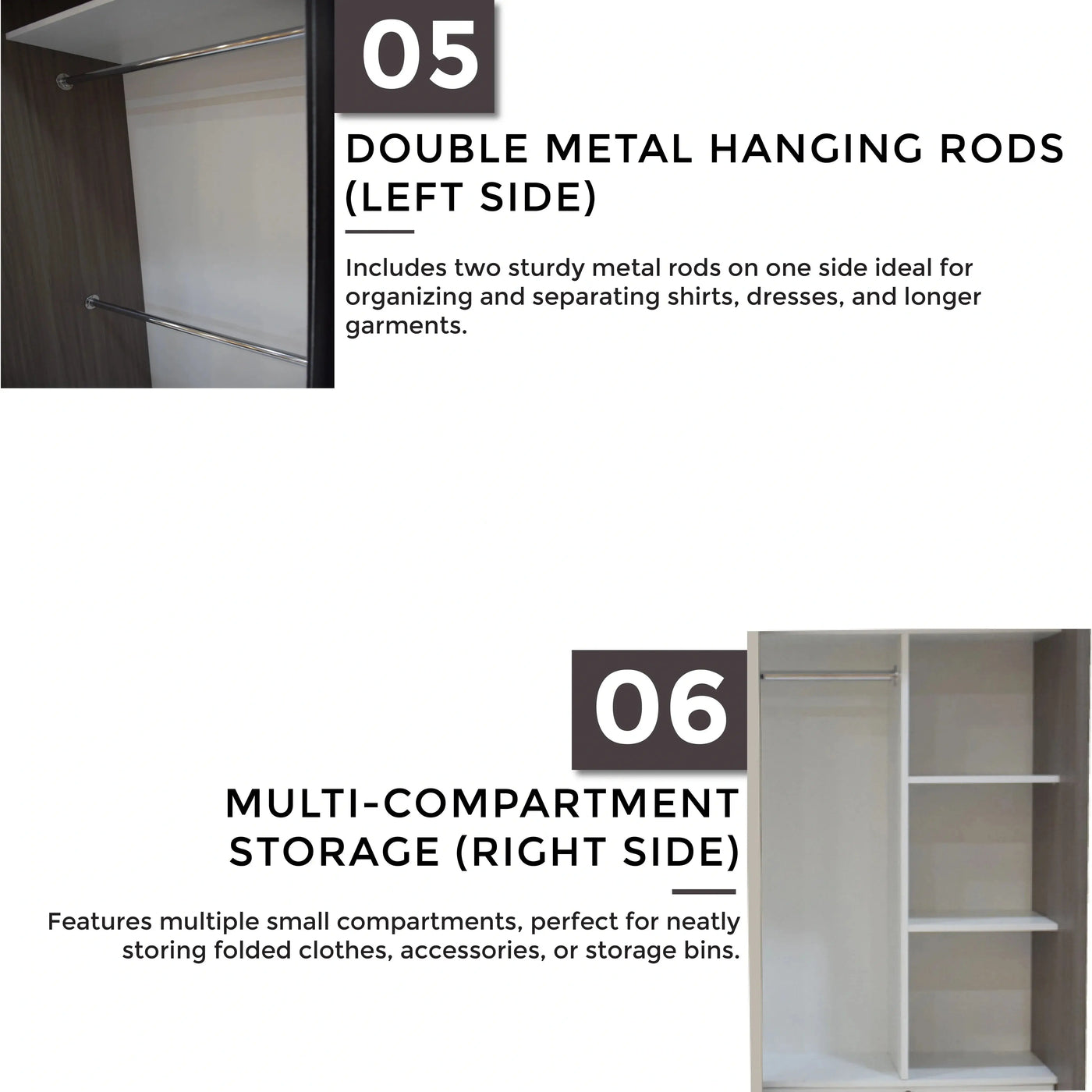MADDY 2 Sliding Door Wardrobe Td Furniture
