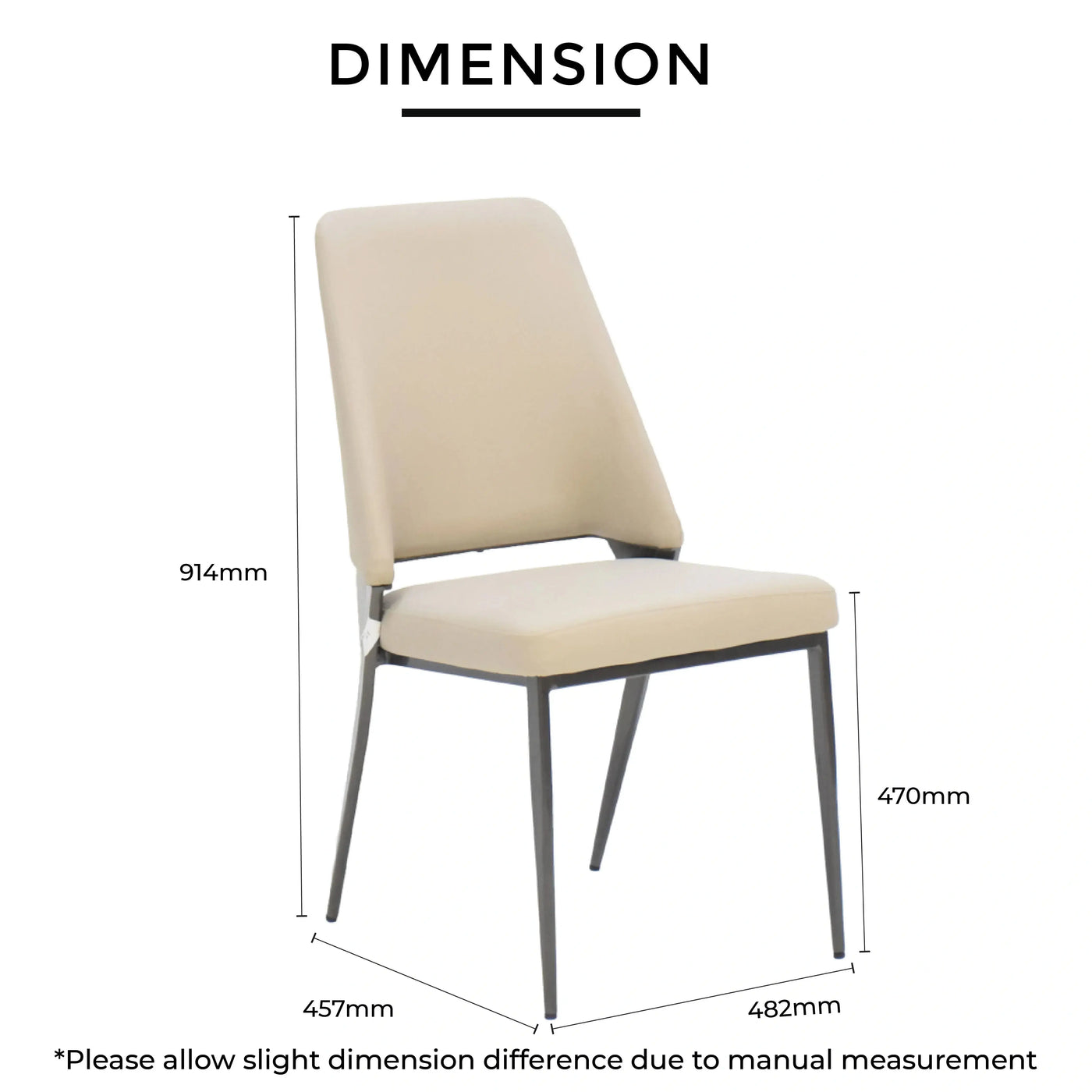 TESSA Pet PU Dining Chair Td Furniture