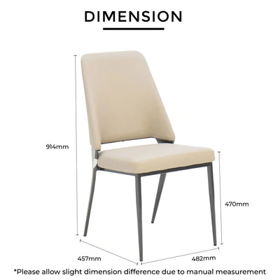 TESSA Pet PU Dining Chair Td Furniture