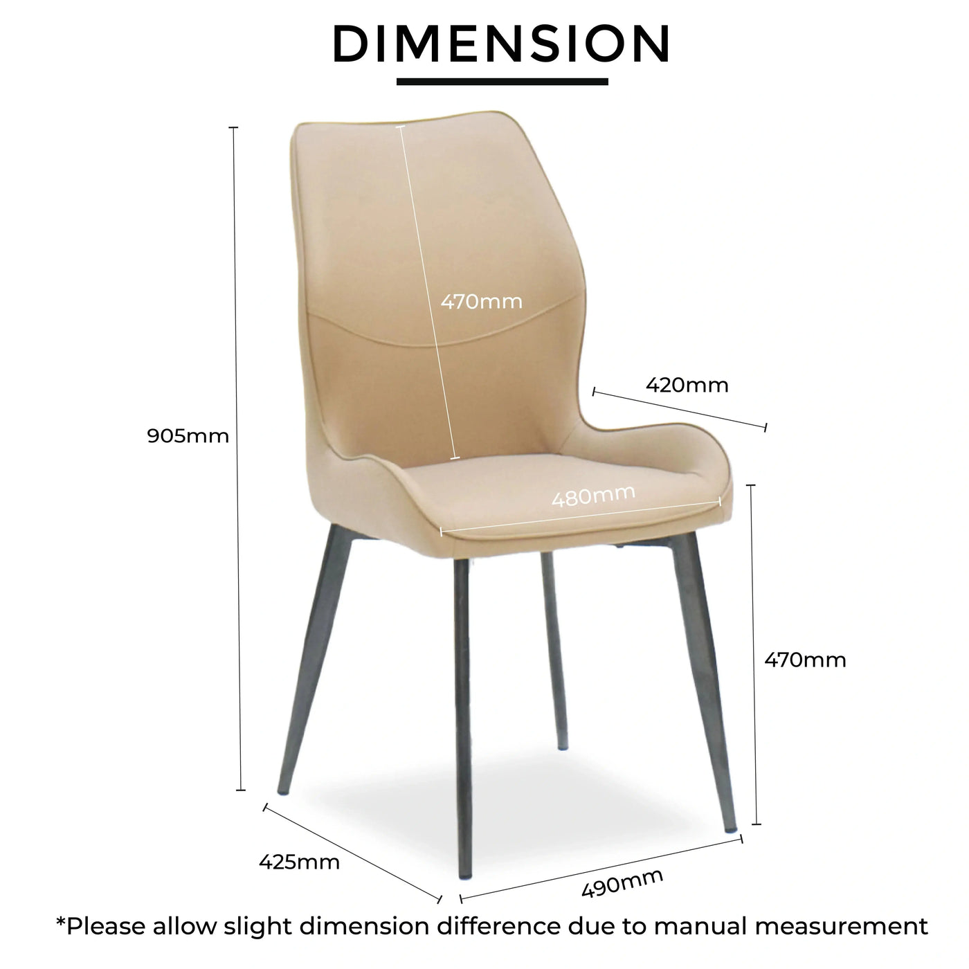 YULIA Dining Chair Td Furniture